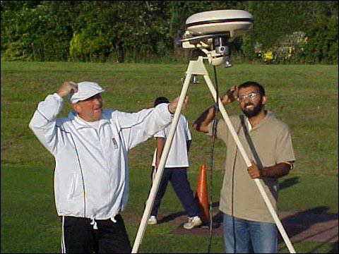 Alven and Zed check out the bowling talent 