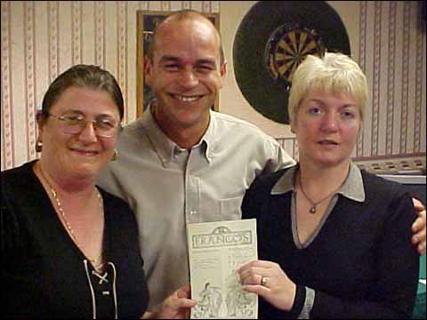 Christine Sneddon, Graham Lloyd and Christine Greenwood