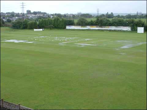 Flooded ground