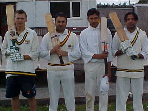 Scott Hudson, Tofeeq Khan, Sagawat Hussain and Sajed Sadiq