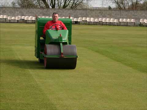 Harry on the roller