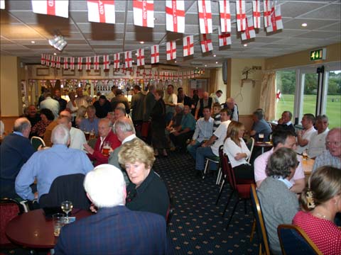 packed clubhouse