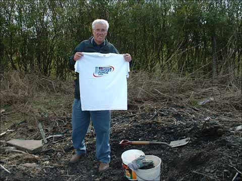 Bert gets the shirt