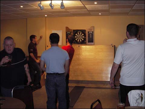 Darts action