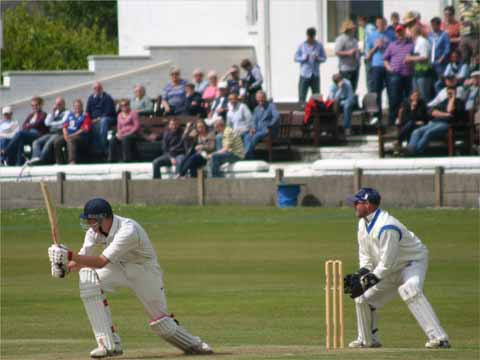 Toby batting