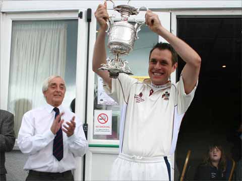 David and the trophy