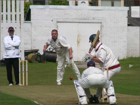 Graeme batting