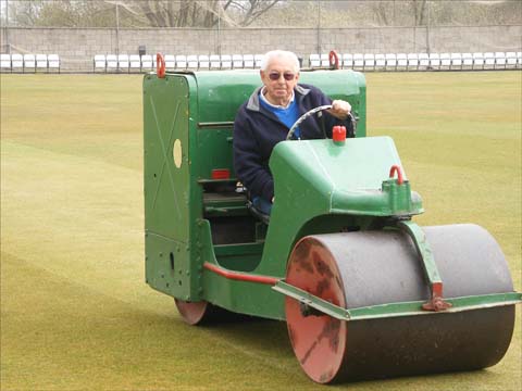 Peter on the roller