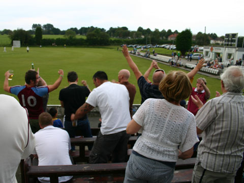 A 3 wicket win