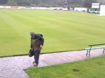 A very wet Lionel