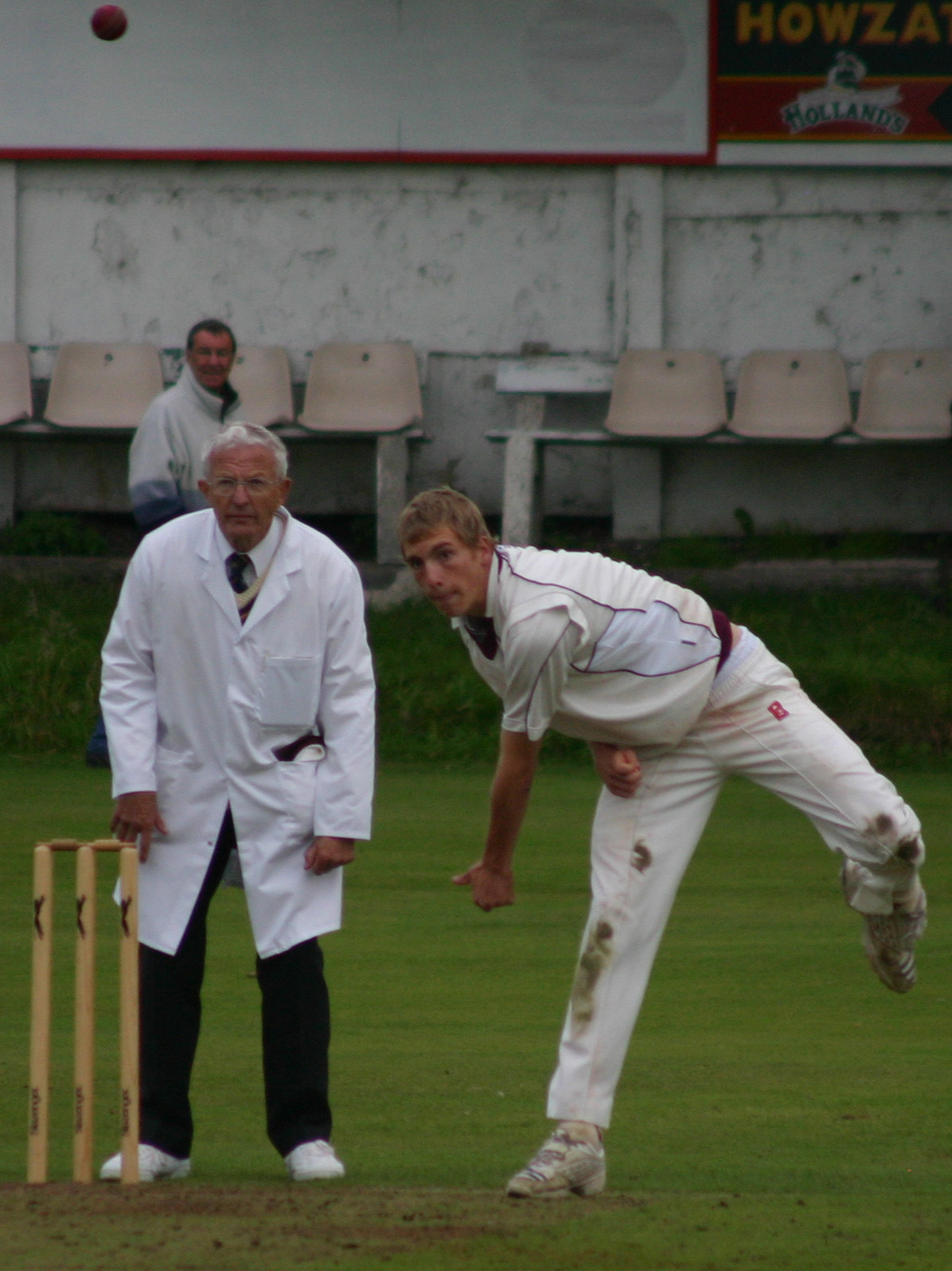 Toby bowling