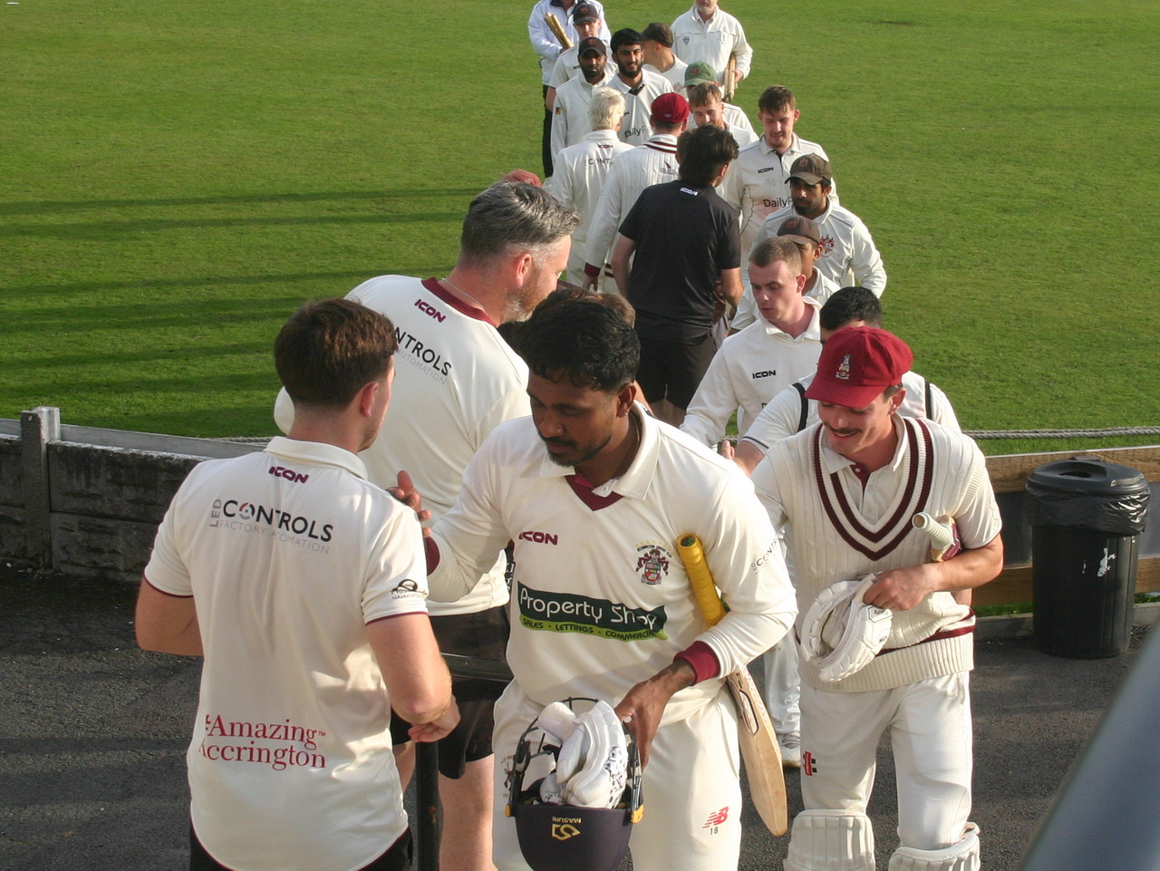 7 wicket win